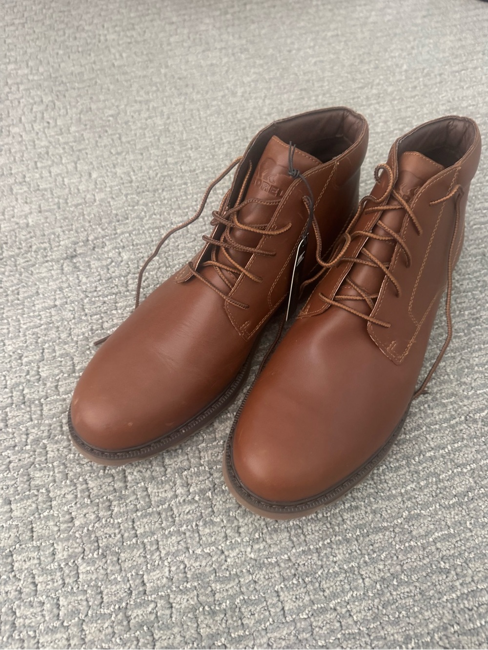 Sorel Men's Tan Leather Chukka Boots